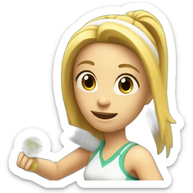 Tennis sticker