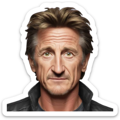 Sean Penn sticker