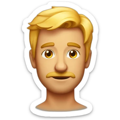 sunburnt englishman sticker