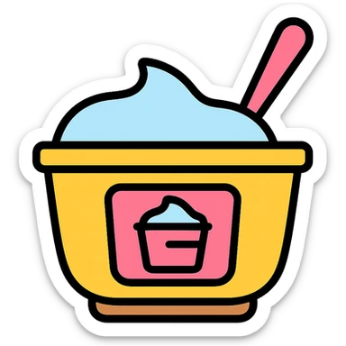 Yoghurt Bowl sticker