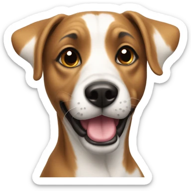 Coquette dog  sticker