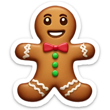 Gingerbread sticker