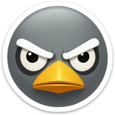 Angry birds roleplay sticker