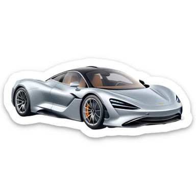 McLaren Speedtail drifts at high speed  sticker