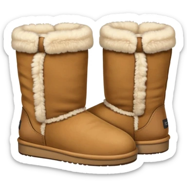 Give me some uggs and make them small sticker
