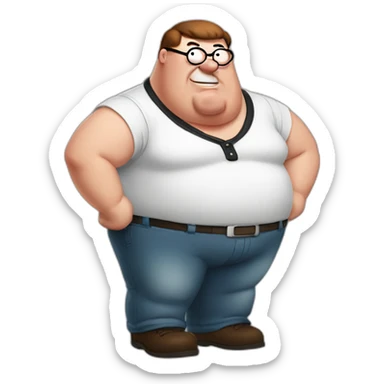 peter Griffin, family guy sticker