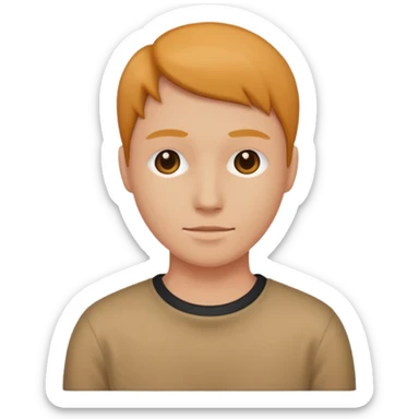 whitout face  sticker