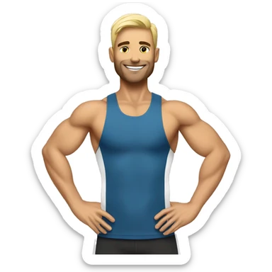 fitness trainer sticker