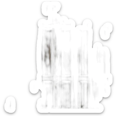 Wooden fence sticker