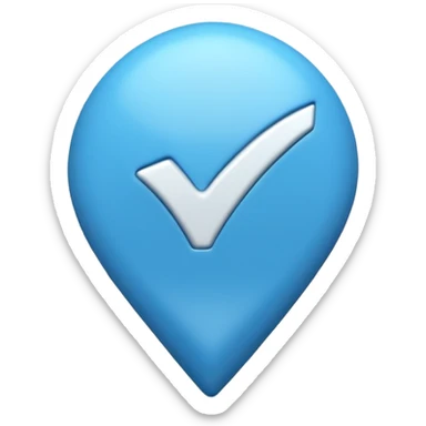 Create a verify blue tick emoji add to g keyboard sticker
