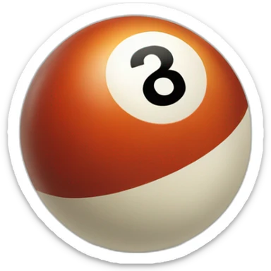Billiard balls sticker