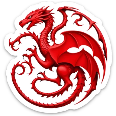 Targaryen logo sticker