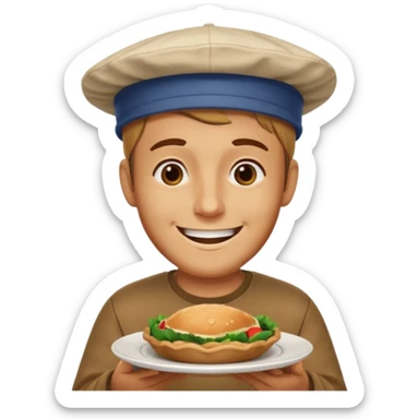 wooden guy meme tung sahur  sticker