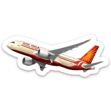 Air India a350neo is walking with eagle toes sticker