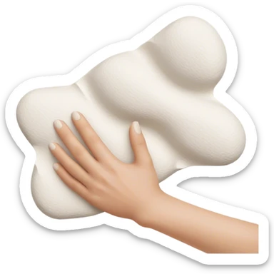 Plaster or concrete work, sculpting tools, hands shaping plaster or concrete, textured surface, minimalistic design, on a white background, no extra details. sticker