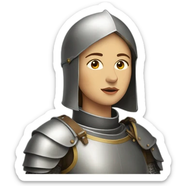Joan of Arc sticker
