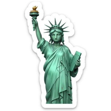 Statue of Liberty sticker