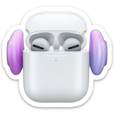 AirPods Max with small bows  sticker