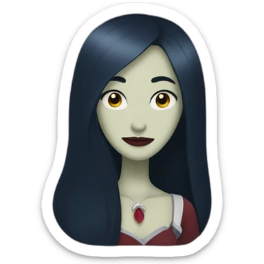 Marceline the Vampire Queen sticker