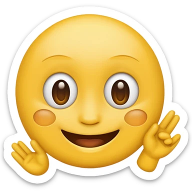 Emoji escupiendo  sticker