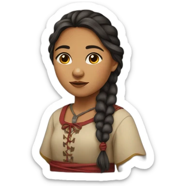metis girl sticker