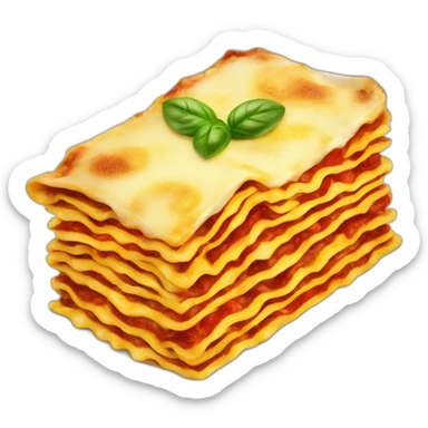 Lasagne sticker
