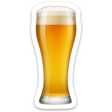 pint of beer sticker