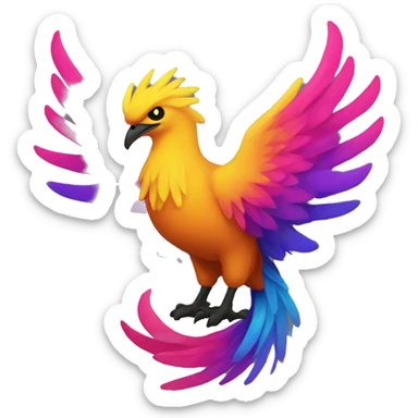 Individual Pansexual Phoenix sticker