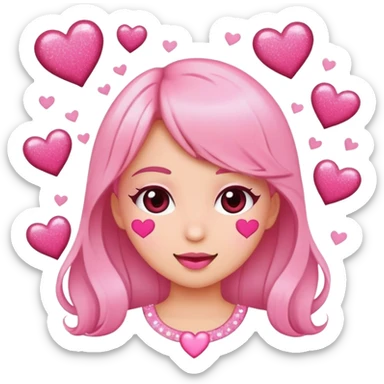 Girly Girl emojis
 sticker