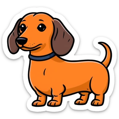 Dachshund  sticker