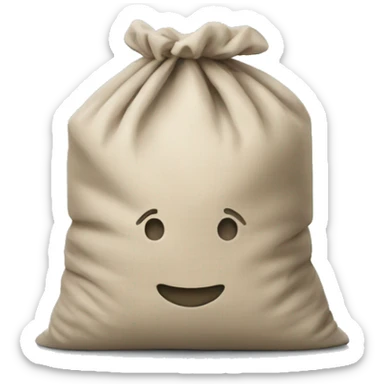 Laundry bag delivery sticker