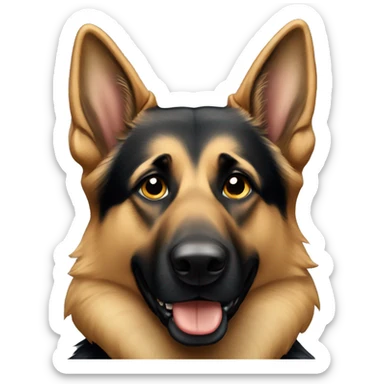 German Shepherd  sticker