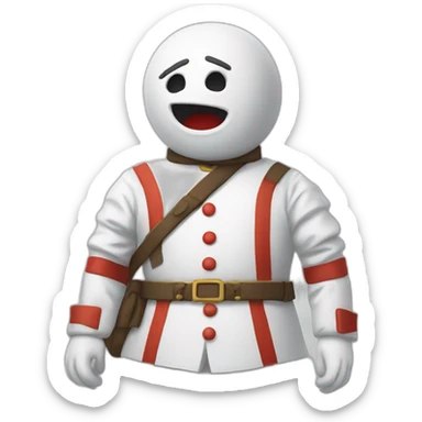 bonhomme qui pleure sticker
