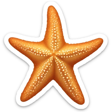 Starfish sticker