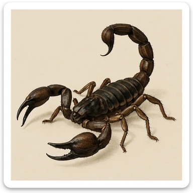 Scorpion sticker
