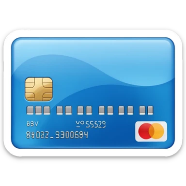 credit card sticker