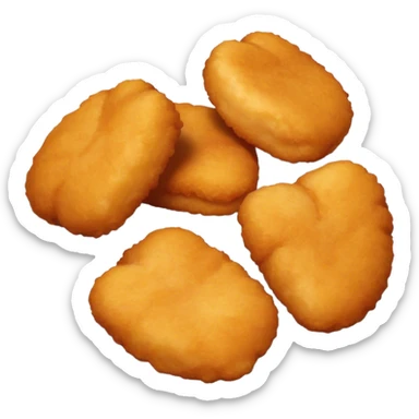 Chicken nuggets  sticker