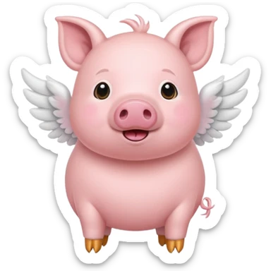 Pigsfly sticker