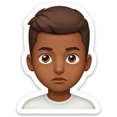 a boy doing the bombastic side eye sticker