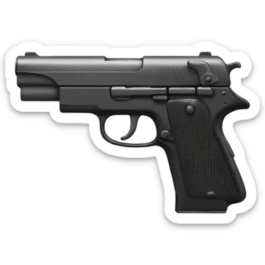 Pistol sticker