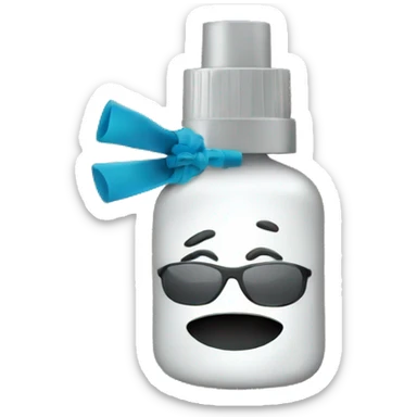 vape with bow sticker