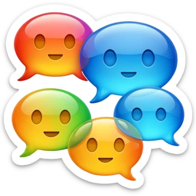 chat service sticker
