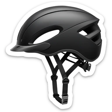 A bike helmet  sticker