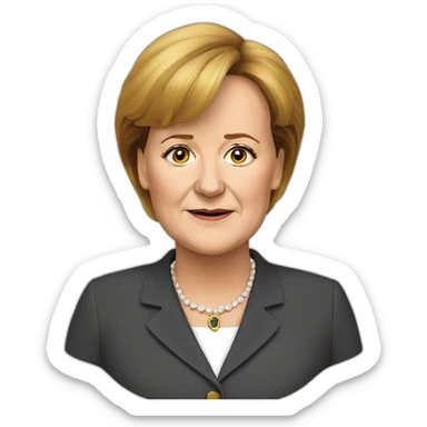Angela Merkel sticker