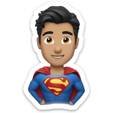Mohit superman sticker