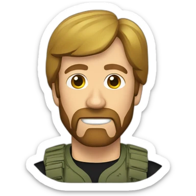 Chuck norris sticker