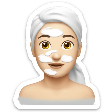 Facial moisturiser  sticker