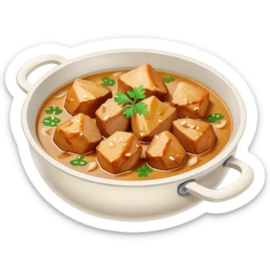 chicken pork coconut adobo sticker