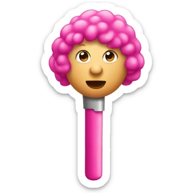 Pinker Zauberstab sticker