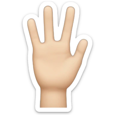 finger frame gesture sticker